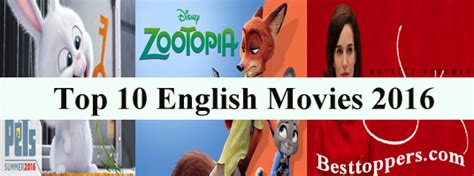 Top 10 English Movies 2016 Best Toppers