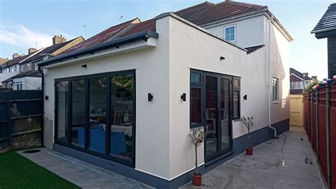 single storey rear extension project  sutton ea london