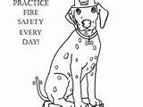 Dog Fire Coloring Pages sketch template