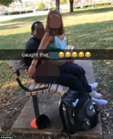 Couple Caught Having Sex On A Public Park Bench • The