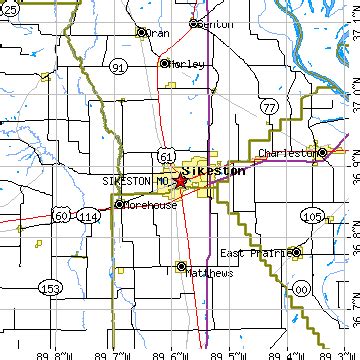 sikeston missouri mo population data races housing economy