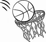 Coloring Educativeprintable Educative Basketballs sketch template