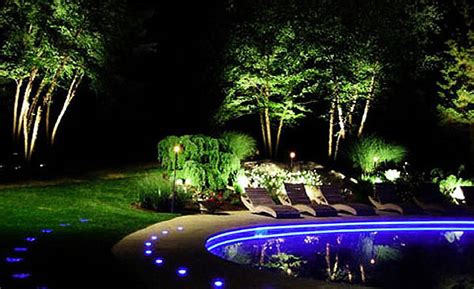 outdoor lighting ideas  pool  mini lake   world