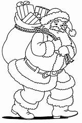 Coloriage Noel Pere Dessin Gratuit Traineau Imprimer Colorier Noël Père Dessiner sketch template