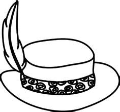 sun hat coloring page hat template embroidery template applique