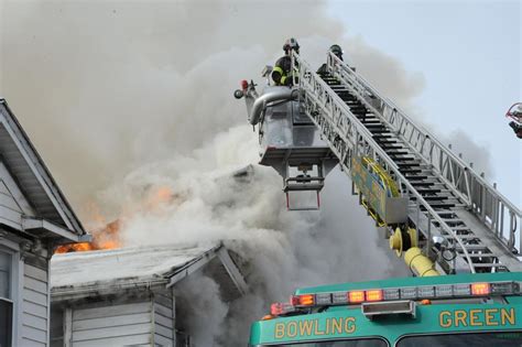 video firefighters battling  alarm fire  frostburg local news times newscom