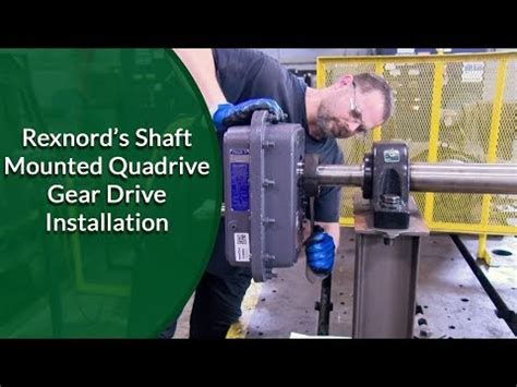 quadrive gear drives shaft mount gear drives gear rexnord