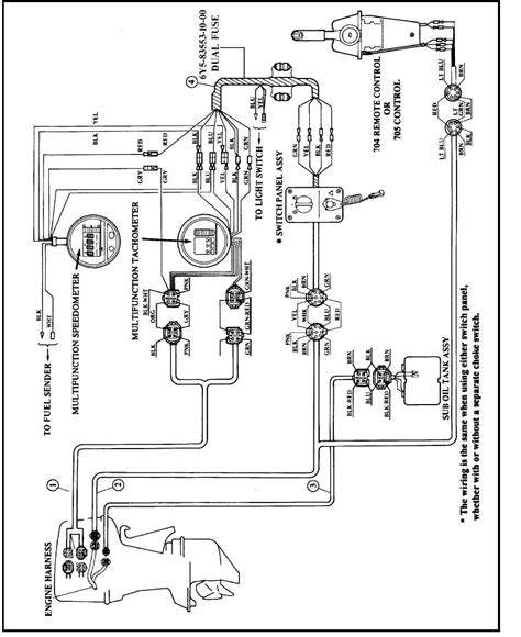 yamaha  remote control wiring diagram qa  late model yamaha  control justanswer