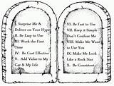 Commandments Ten Coloring Printable Pages Tablets Commandment Catholic Template Blank Clipart Kids Prev Bible Stone Colouring Coloringhome School Sunday Marvelous sketch template