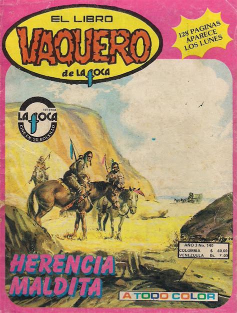 Cine Comics Y Series De Tv El Libro Vaquero