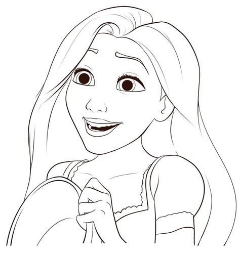 rapunzel coloring pages minister coloring