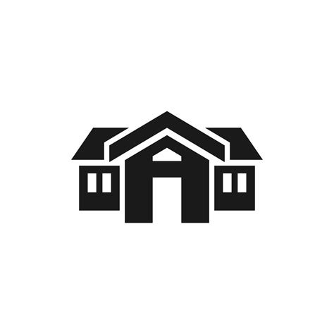 house building icon home symbol  location plan vector  vector art  vecteezy
