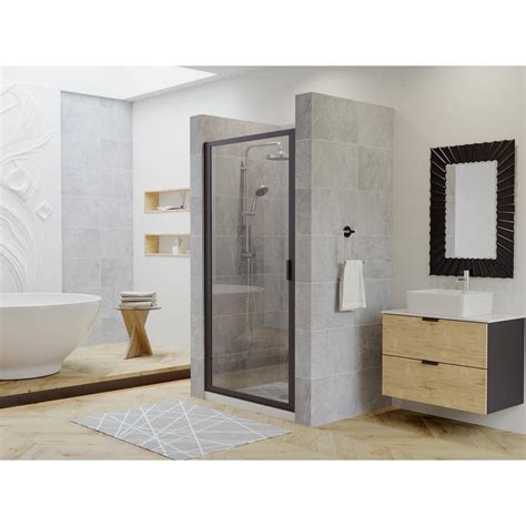 coastal shower doors paragon         framed continuous hinged shower door