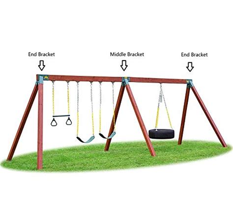 eastern jungle gym easy     frame swing set bracket heavy duty