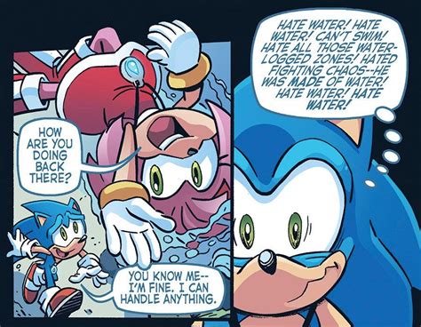 tfw you say you re okay but you re really not okay archie sonic comics know your meme