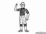 Referee Football Sketchite sketch template