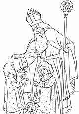 Coloring St Nikolaus Nicolas Kostenlos Ausmalen Sinterklaas Nicola Colorare Disegni Malvorlage Sankt Ausmalbild Pobarvanka Bischof Advent Catholic Ausdrucken Bambini Adventni sketch template