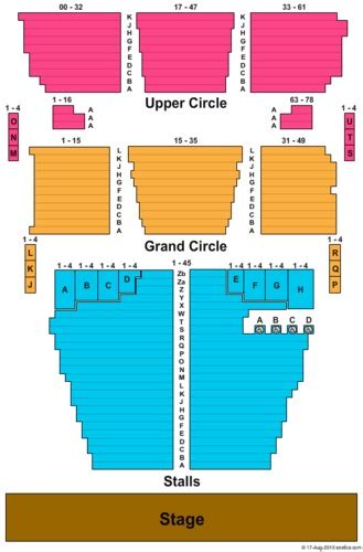 hippodrome   hippodrome seating charts  hippodrome   bristol bs