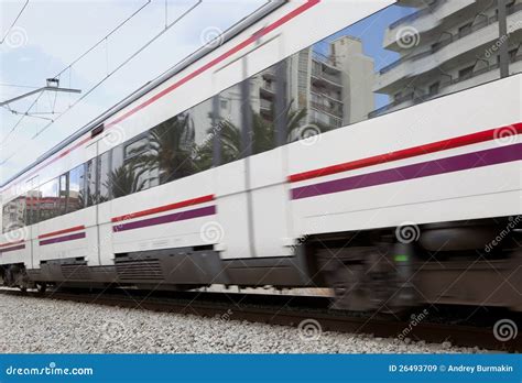 high speed train stock image image  blur fast driver