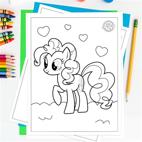adorable    pony printable coloring pages