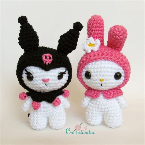 amigurumi kuromi crochet pattern  crochelandia