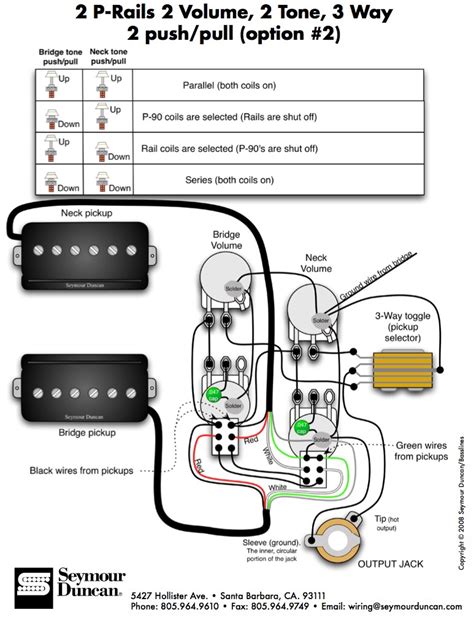 wiring diagram seymour duncan ssl