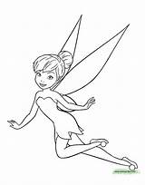 Coloring Fairies Pages Disney Tinkerbell Bell Tinker Fairy Flying Printable Print Disneyclips Color Silvermist Gif Book Sketch Getcolorings Funstuff Sassy sketch template