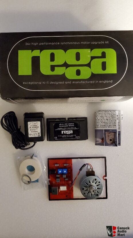 rega  motor upgrade kit  sale canuck audio mart