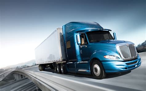 international trucks   moving   single topic