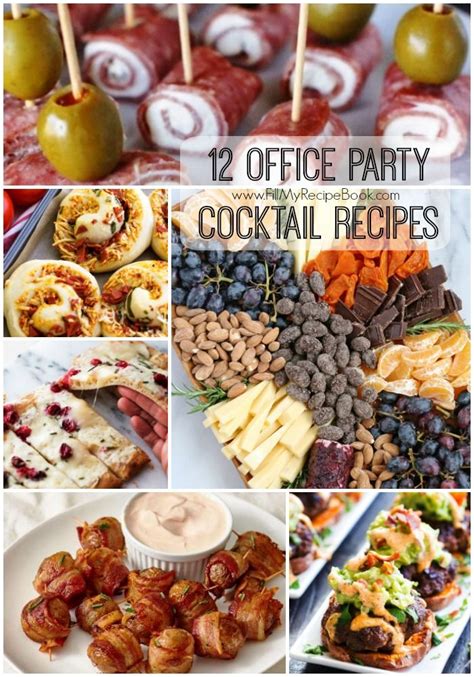 12 office party cocktail recipes cocktail party food