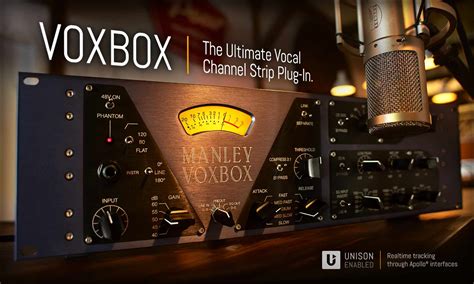 universal audio uad   manley voxbox channel strip