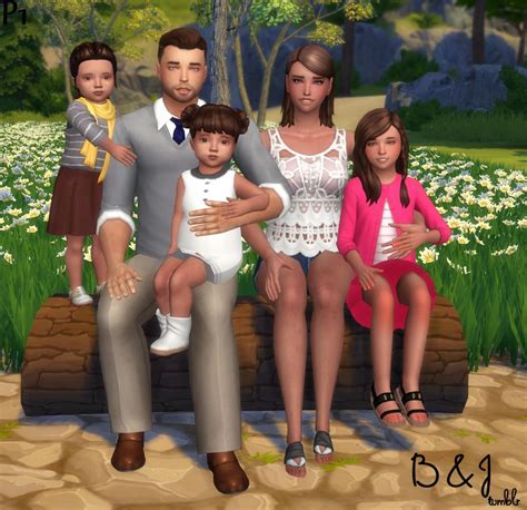 pose pack includes  family sims  toddler sims