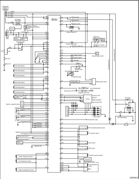 mitsubishi  engine manual circuit diagram