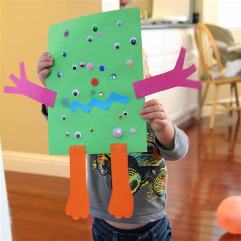 toddler approved easy monster craft  toddlers