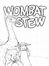 Wombat Emu Coloring Pages Platypus Stew Dingo Printable Colouring Activities Sheets Book Supercoloring Color Animals Week Category Getcolorings Crafts Select sketch template