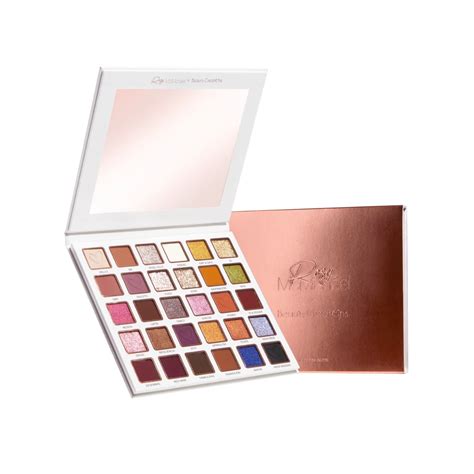 beauty creations rosy mcmichael collection   day palette makemore