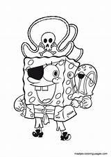 Spongebob Coloring Pages Halloween Squarepants Bob Pirate Sponge Color Print Book Kleurplaten Getcolorings Printable Browser Window sketch template