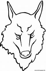 Wolf Coloring Pages Face Printable Head Print Color Drawing Clipartbest Getdrawings Super Prints Book Clipart Comments Info sketch template