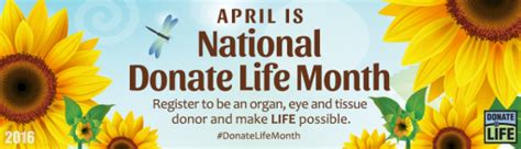 national donate life month finger lakes donor recovery network