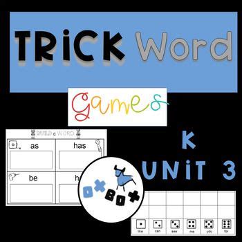 practice tricks words  fundations level    fun games