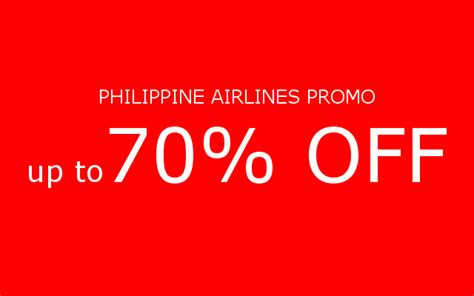promo philippine airlines offers  discount
