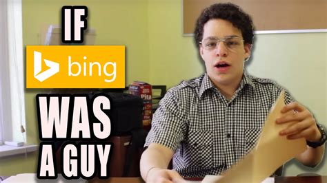 bing   guy  google   guy college humor parody youtube