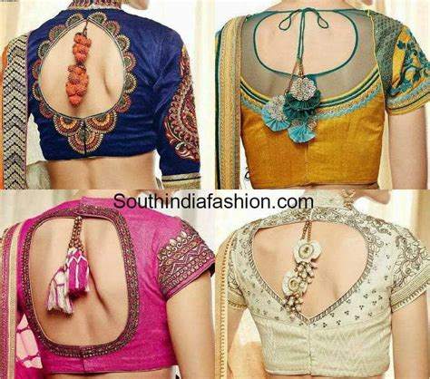 latest blouse designs south india fashion