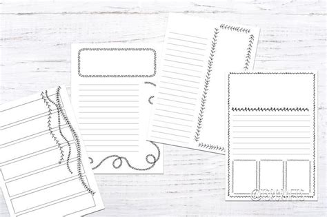 printable bullet journal templates  templates series