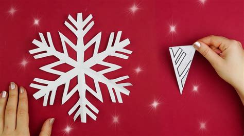 Paper Cutting Design ️how To Make A Paper Snowflake For Christmas