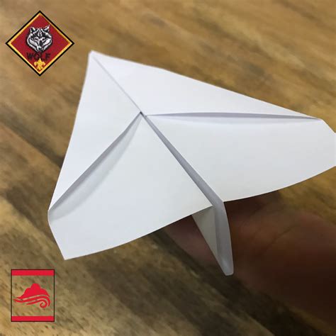 fold  paper airplane scouterlife