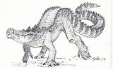 Kaprosuchus Prehistoric Evolved Dinosaurio Facts Dana Crocodile Kolorowanki Dinosaurier Huellas Loudlyeccentric Tego świata Fantastyczne Stwory Mityczne Stworzenia Dinosaurios Alchetron Jurassic sketch template