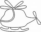 Helicopter Sweetclipart sketch template