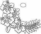 Coloring Hawaiian Hawaii Pages Flower Flowers Drawing Printable Luau Printables State Clipart Clip Themed Plain Color Drawings Print Getcolorings Az sketch template