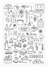 Doodles Freebie Titulos sketch template